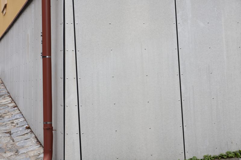 Damaged Cement Board Panels