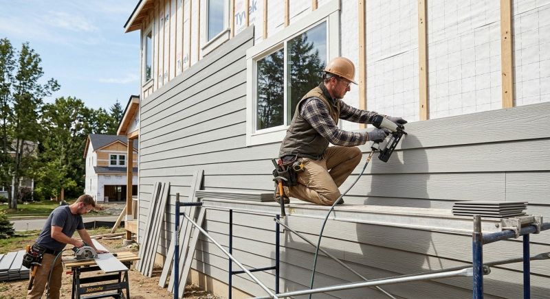 Composite Siding Installation in Boston, MA